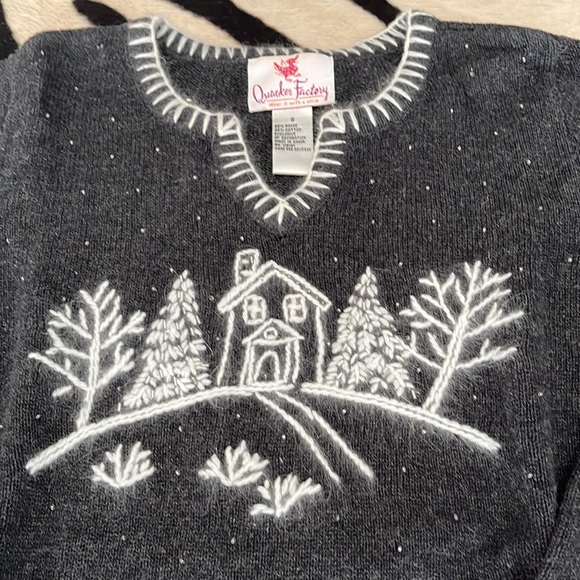 💋💋💋Quacker Factory Sweater 💋💋💋 - Picture 4 of 7